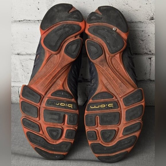 Ecco Biom Aex Athletic Shoes 802824-52124 ~ Navy and Orange main image 6